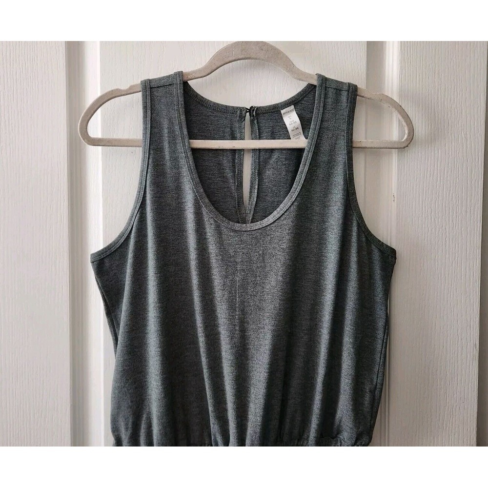 Marika Womens Sleeveless Scoop Neck‎ Stretch Active Romper Shorts Pockets Sz L - Picture 4 of 9